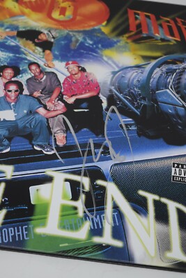 Juicy J Signed Autograph Three 6 Mafia Chapter 1 The End Vinyl