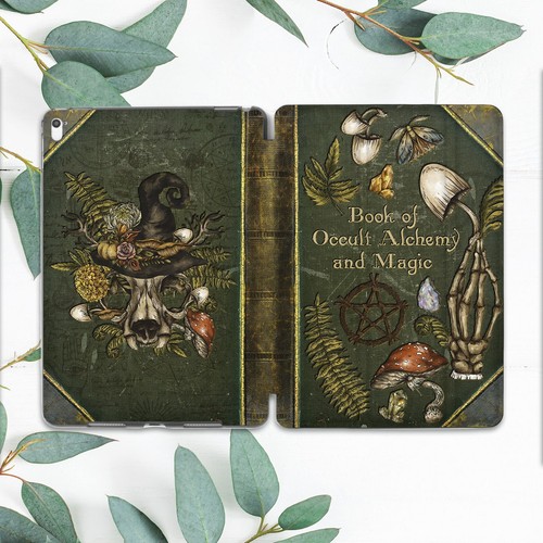 Book Of Occult Alchemy And Magic Case For iPad 10.2 Pro 12.9 11 9.7 Air 4 5 Mini - Picture 4 of 5