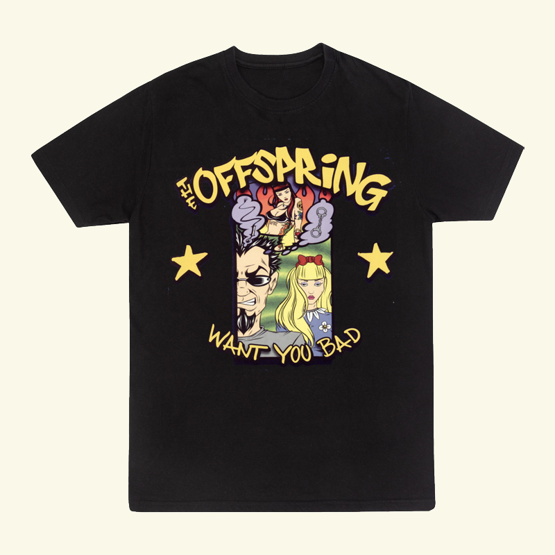 The Offspring - Want You Bad Black Cotton Unisex T-shirt BT126 | eBay