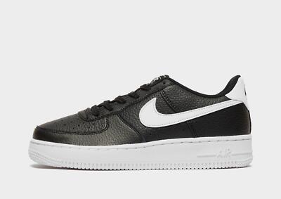 black and white junior air force 1