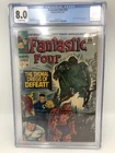 Fantastic Four Issue #58 CGC Graded 8.0 Marvel Comic Book 1967