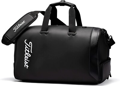 NEW TITLEIST Core Essentials Boston Bag TA22CEBBK Black | eBay