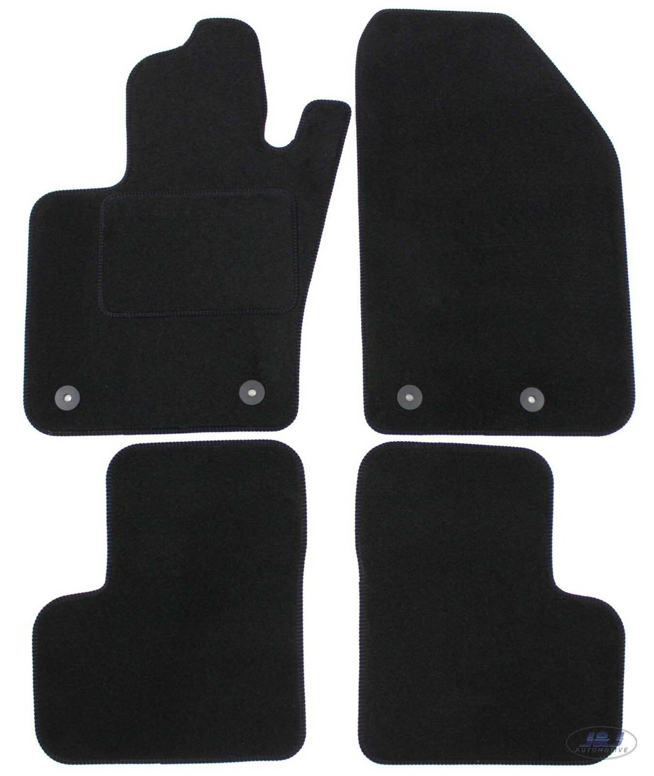 Tapis de sol velours sur mesure Jeep Renegade 2015-2026 moquette noire habitacle