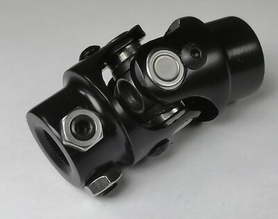  New 5/8-36 Spline X 3/4'' Round Smooth Universal Black Steering U Joint