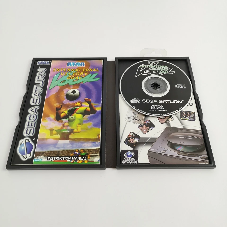 Sega Saturn Spiel " International Victory Goal " SegaSaturn | OVP | PAL Fußball - Bild 4 von 4