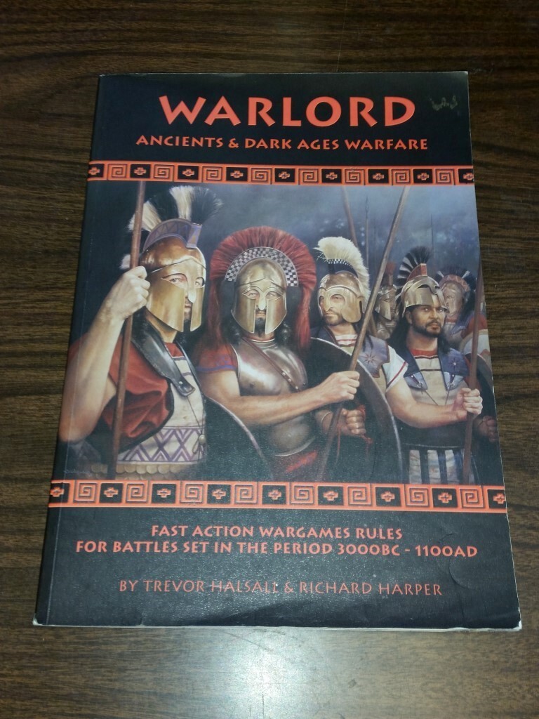 WARLORD ANCIENTS& DARK AGES WARFARE PAPERBACK (BOX28)