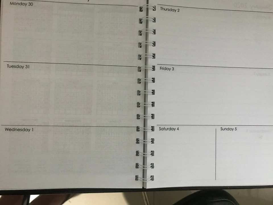 2026 diary colourful Dog personalised with your name A5 - image 4 of 4