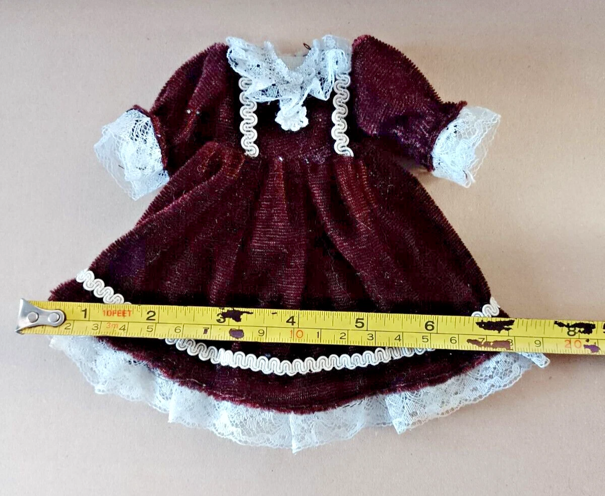 VETEMENTS Vestito per bambola marrone vestiti per bambola