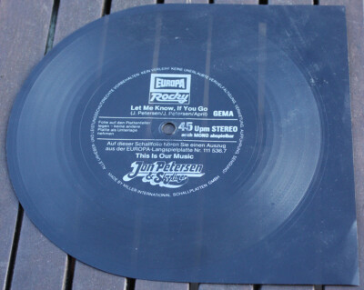 7'' Flexi Schallplatte - JON PETERSEN & SKYLINER - Let Me Know, If You Go - RAR