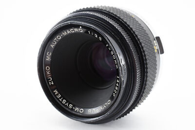 Exc ] OLYMPUS OM-1 SLR 35mm+OM-SYSTEM ZUIKO AUTO-MACRO 50mm