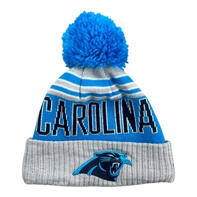 Men's New Era Black/Blue Carolina Panthers 2025 NFL Draft A-Frame 9FIFTY Snapback Hat