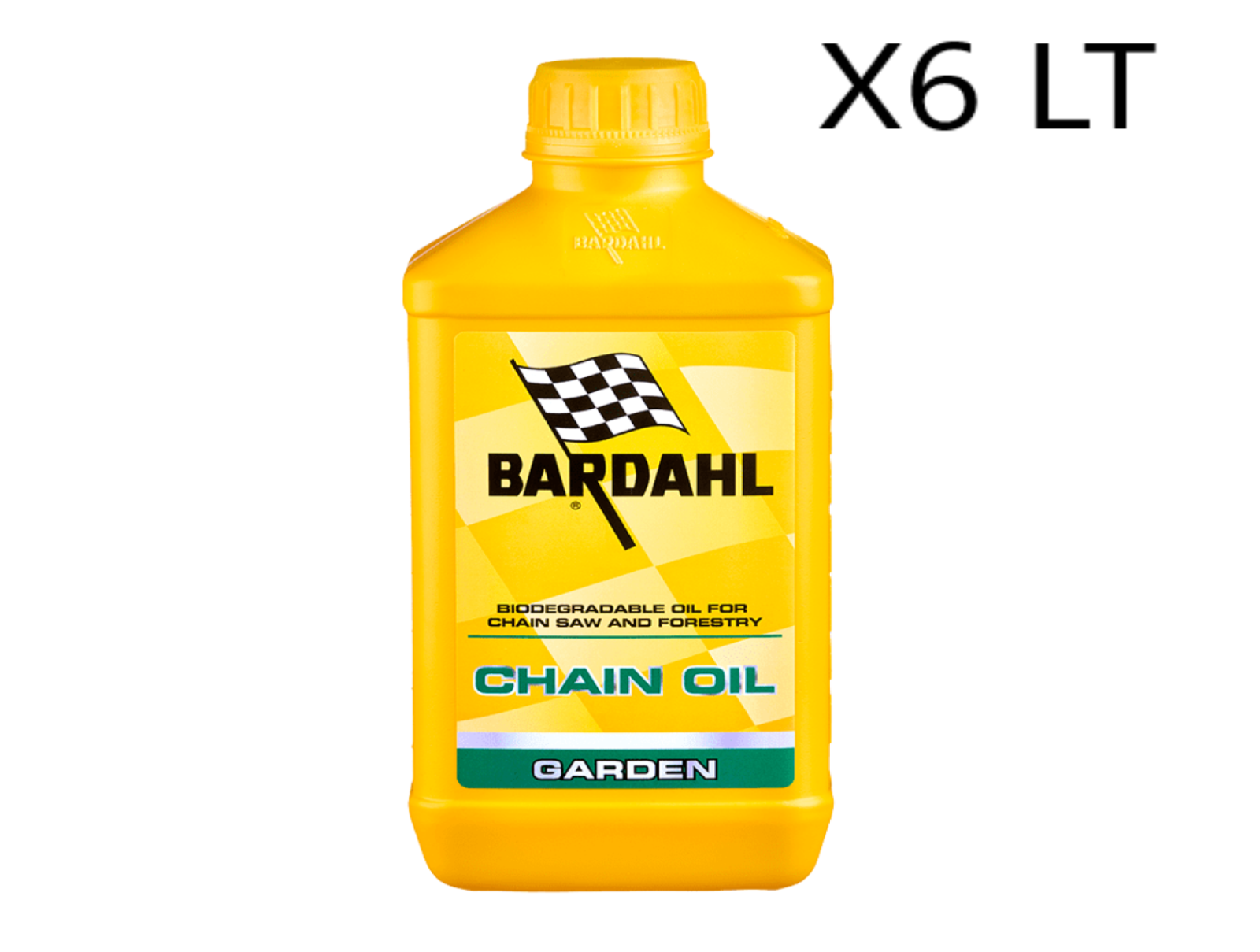 6 LITRI BARDAHL CHAIN OIL OLIO LUBRIFICANTE CATENE MOTOSEGHE BIODEGRADABILE