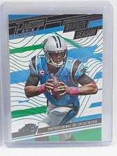 Cam Newton 2019 Prestige Football - Banner Season Insert - Carolina Panthers