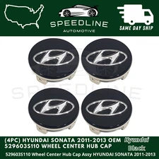 529603S110 Wheel Center Hub Cap 4EA For HYUNDAI SONATA 2011-2014