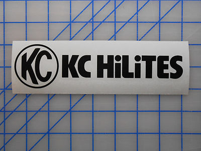 KC HiLites Decal 7.5'' 11'' Daylighter Offroad LED Cyclone Covers Bulb Fog Driving