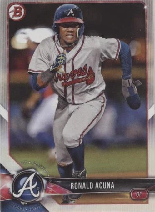 Topps Baseball 2018 Season Ronald Acuña Jr. Sports Trading Cards