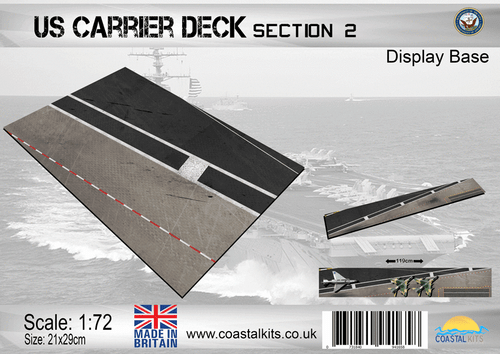 Coastal Kits scala 1/72 base display ponte vettore statunitense - Foto 4 di 10