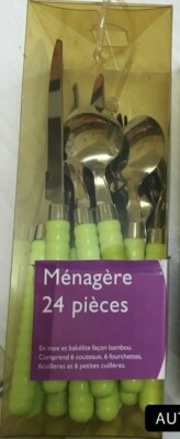 🍴 Service De Couverts Villeroy & Boch AVANT GARDE – 18 Pièces (6 Fourchettes, 6 Couteaux, 6 Cuillères)