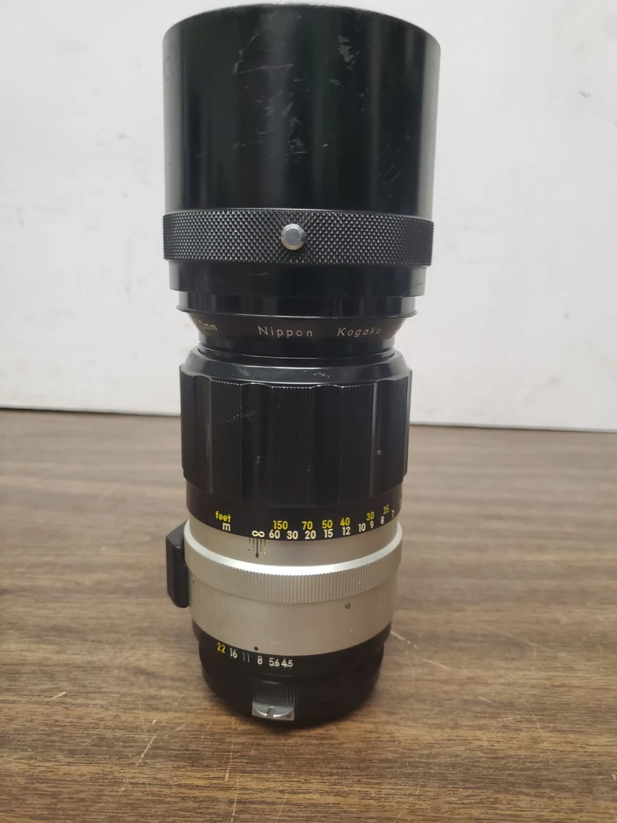 Nikon NIKKOR f/4.5 Camera Lenses 300mm Focal for sale | eBay