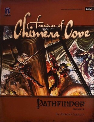 Pathfinder Module Treasure of Chimera Cove D&D 3.5 RPG