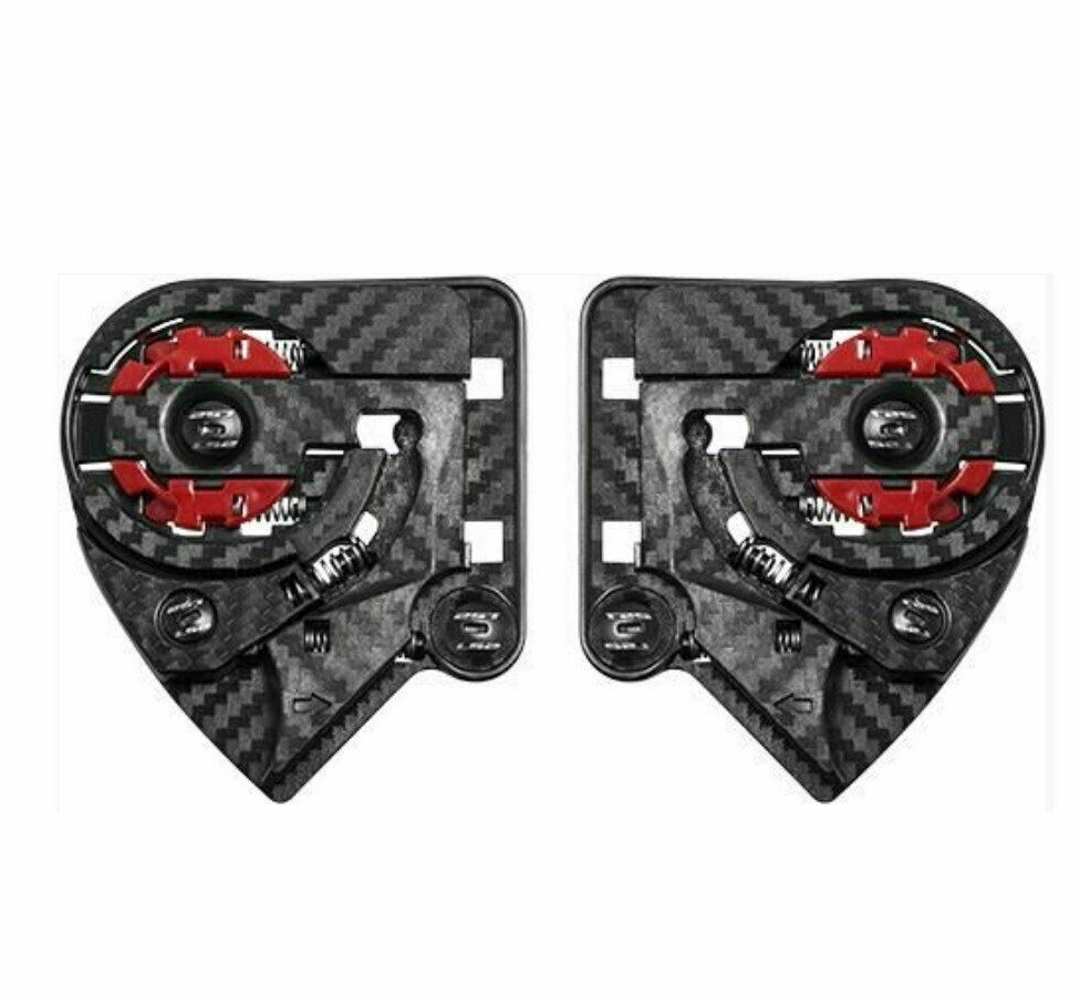 LS2 BREAKER FF390 VECTOR FF397 COPPIA PLACCA REGGI VISIERA MECCANISMI 800397RS01