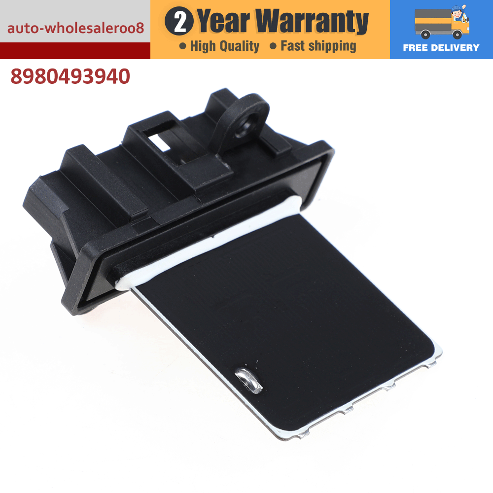 8980493940 Blower Motor Heater Fan Resistor for Isuzu DMax 8980493940 Blower Motor Heater Fan Resistor for Isuzu DMax