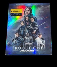 Rogue One: A Star Wars Story Blu-ray, DVD, Digital HD 2016 With Slipcover