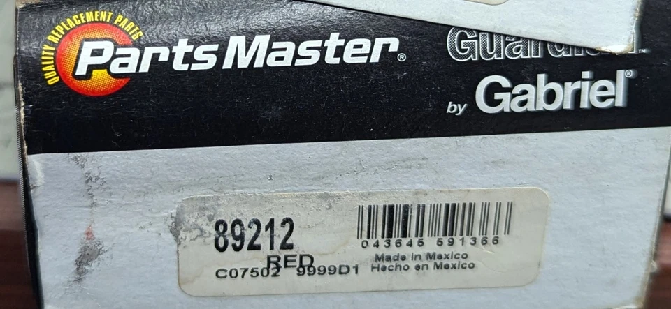 1 Amortiguador de gas trasero Gabriel Pontiac Grand Am J2000 Cavalier 89212/81530 [BX#1] Foto 3 de 3
