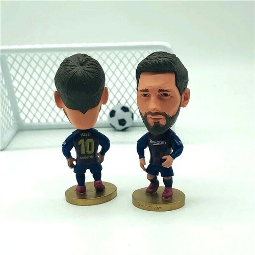 FIGURAS DE FUTBOLISTAS RESINA 6,5 CM. INIESTA - MESSI - MPBAPPÉ -RAÚL- MODRIC - Imagen 8 de 12