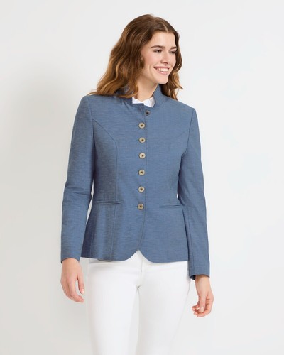 Luis Steindl Stehkragenjacke Trachtenmode Stehkragen Trachtenjacken Damen - Bild 5 von 6
