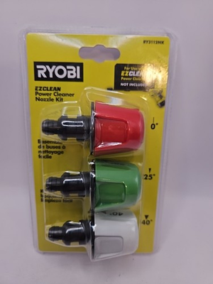 #ad Ryobi RY3112NK EZ Clean Power Cleaner Nozzle Kit NEW $15.95