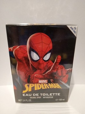 Spider-Man  Marvel By Air Val Eau de Toilette Spray 3.4oz Brand New Sealed Box