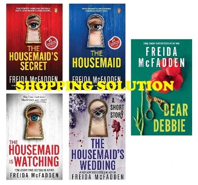 The Housemaid von Freida McFadden 4 Buchset & Dear Debbie, Taschenbuch