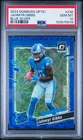 Jahmyr Gibbs Rookie Blue Scope SSP PSA 10 GEM MINT 2023 Donruss Optic #236 RC
