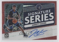 2020-21 Donruss Optic Signature Series Choice Red Prizm Jarrett Culver Auto 06t1
