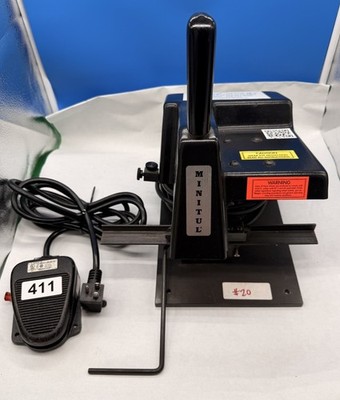 MINITUL  Model 500 Miniature Cut-off Saw With Foot Pedal
