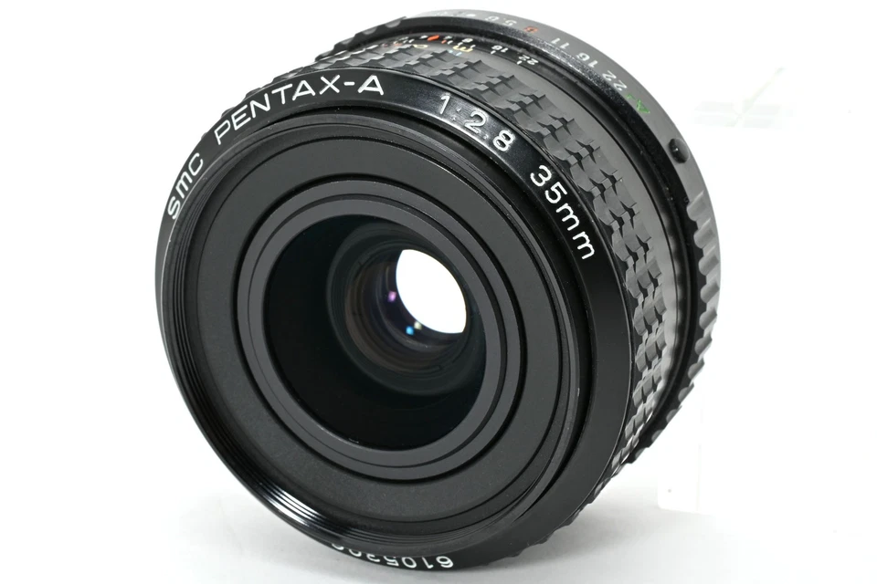 [COMO NUEVO] Lente gran angular SMC Pentax-A 35 mm f/2,8 MF para montaje K de JAPÓN Foto 3 de 4