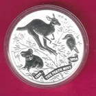 2024 AUSTRALIAN KOALA, KANGAROO & KOOKABURRA  .999 SILVER ROUND