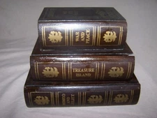 Vintage Book Safe 3 stacked books Mid century   Hide in Plain sight  Estate