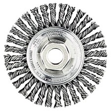 Roughneck Stringer Bead Wheel, 7 in dia x 3/16 in Face W x 5/8 in-11 UNC x
