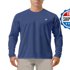 Roadbox Mens Upf 50 Uv Sun Protection Shirts Outdoor Long Sleeve Spf Diving