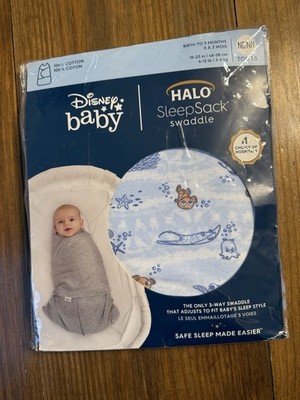 Finding Nemo Halo Sleep Sack New Tog 1.5 Swaddle 0-3 Newborn Baby Disney