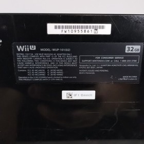 Nintendo Wii U Black Nintendo Smash Bros U + Tablet - Tested 