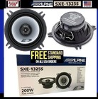 Alpine SXE 1325S 5.25 Inch 13cm 2 Way Car Coaxial Speakers 200W Max Power