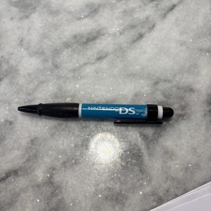 OEM Official Nintendo DS Large Blue Retractable Pen Stylus W/Rubber Grip