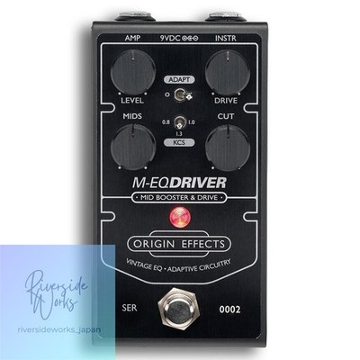 ORIGIN EFFECTS M-EQ DRIVER BLACK EDITION Limited Mid Booster Overdrive