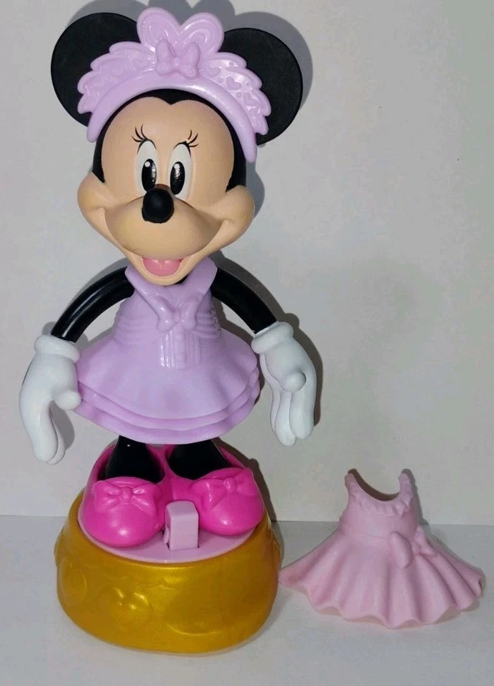 2014 Disney Minnie Mouse Bowtique Muñeca de Vestir Snap N’ Estilo Clip + Accesorios Foto 2 de 4