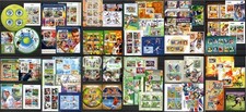 Lawn TENNIS, sport,  collection 52 souvenir sheets MNH, Free shipping #CNA432
