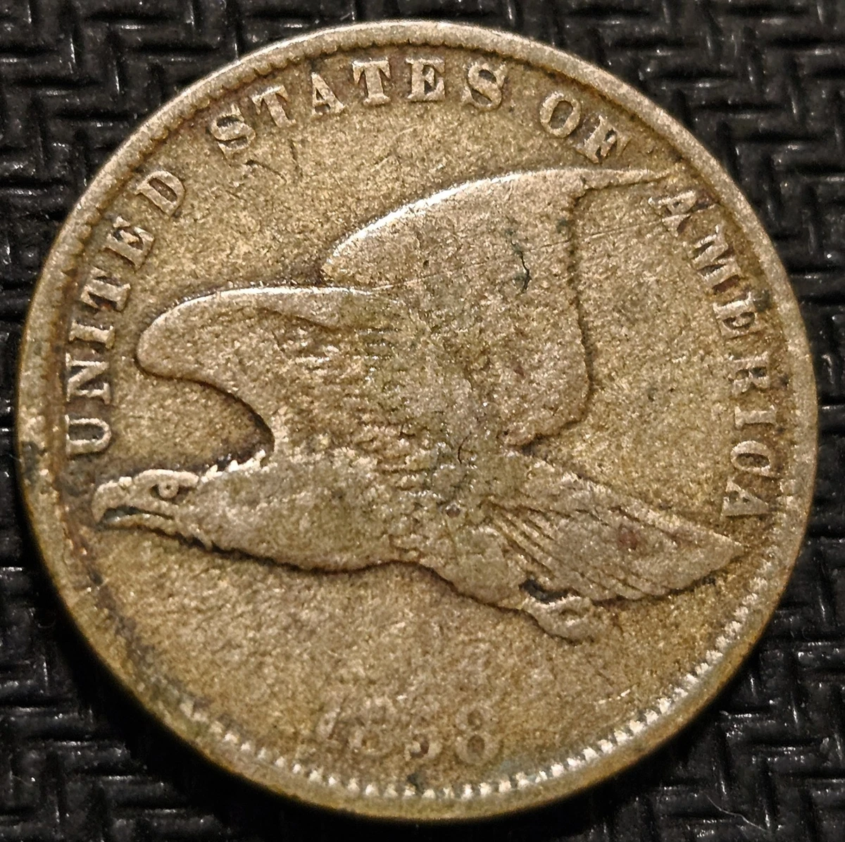1858 飞鹰小美分硬币| eBay