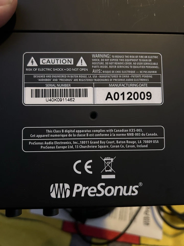 PreSonus AudioBox USB 96 USB Audio Interface - 25th Anniversary Edition - Image 4 of 4